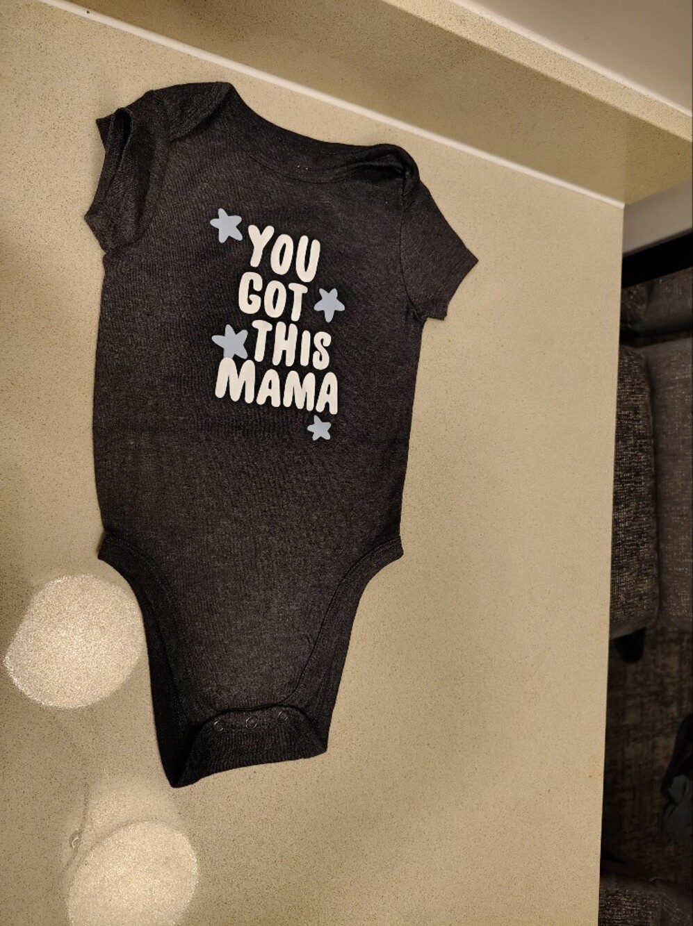 You Got This Mama Baby Boy Size 24 Months Grey Short Sleeve Bodysuit